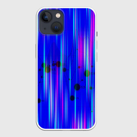 Чехол для iPhone 13 с принтом neon strokes ,  |  | abstract | abstraction | comb | cyberpunk | texture | абстракция | бронь | броня | кибер панк | соты | стальные соты | текстуры