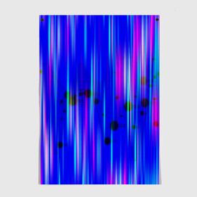 Постер с принтом neon strokes , 100% бумага
 | бумага, плотность 150 мг. Матовая, но за счет высокого коэффициента гладкости имеет небольшой блеск и дает на свету блики, но в отличии от глянцевой бумаги не покрыта лаком | abstract | abstraction | comb | cyberpunk | texture | абстракция | бронь | броня | кибер панк | соты | стальные соты | текстуры