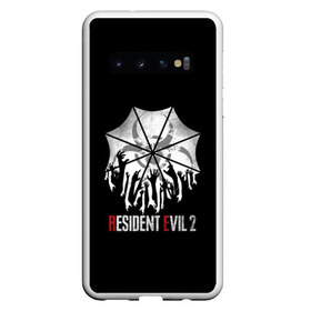 Чехол для Samsung Galaxy S10 с принтом Resident Evil 2 , Силикон | Область печати: задняя сторона чехла, без боковых панелей | 2 | biohazard | claire | evil | horror | raccoon | resident | survival | t virus | t вирус | выживание | зла | кеннеди | клэр | леон | обитель | раккун | редфилд | скотт | ужас