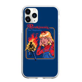 Чехол для iPhone 11 Pro Max матовый с принтом Pyrokinesis , Силикон |  | 80 е | 80s | 90 е | 90s | oldschool | retro | retrowave | stranger thing | vintage | винтаж | олдскул | ретро | ретровейв | странные дела