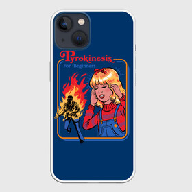 Чехол для iPhone 13 с принтом Pyrokinesis ,  |  | 80 е | 80s | 90 е | 90s | oldschool | retro | retrowave | stranger thing | vintage | винтаж | олдскул | ретро | ретровейв | странные дела