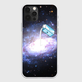 Чехол для iPhone 12 Pro Max с принтом Milky Way , Силикон |  | cosmos | milk | nasa | space | космос | млечный путь | молоко