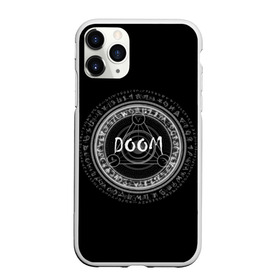 Чехол для iPhone 11 Pro Max матовый с принтом DoomRing , Силикон |  | doom | doom 3 | дум | игра