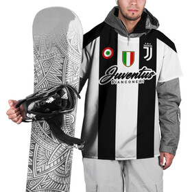 Накидка на куртку 3D с принтом Ювентус , 100% полиэстер |  | bianconeri | juve | juventus | италия | роналду | серия а | турин | форма | футбол | футболист | футбольная | футбольный клуб | черно белые | юве | ювентус