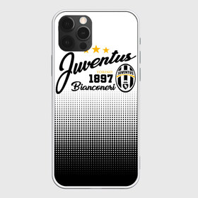 Чехол для iPhone 12 Pro Max с принтом Ювентус , Силикон |  | bianconeri | juve | juventus | италия | роналду | серия а | турин | форма | футбол | футболист | футбольная | футбольный клуб | черно белые | юве | ювентус