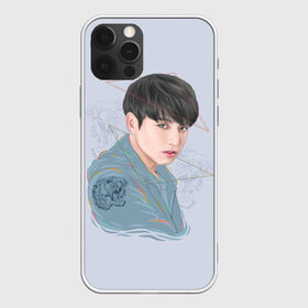 Чехол для iPhone 12 Pro Max с принтом Jeon Jungkook , Силикон |  | bts | gucci | jeon jungkook | k pop | korean pop | music | бтс | гуси | гучи | гуччи | кей поп | коллаб | чон чонгук