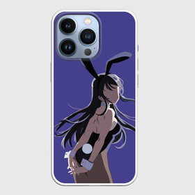 Чехол для iPhone 13 Pro с принтом Маи Сакурадзима | Mai Sakurajima | Bunny girl senpai ,  |  | anime | rascal does not dream of bunny girl senpai | seishun buta yarou wa bunny girl senpai | аниме | сакурадзима май | сакута | этот глупый свин не понимает мечту девочки зайки