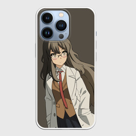 Чехол для iPhone 13 Pro с принтом Rascal Does Not Dream | Рио Футаба ,  |  | anime | rascal does not dream of bunny girl senpai | seishun buta yarou wa bunny girl senpai | аниме | сакурадзима май | сакута | этот глупый свин не понимает мечту девочки зайки