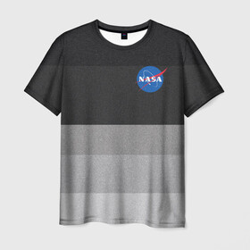 Мужская футболка 3D с принтом NASA , 100% полиэфир | прямой крой, круглый вырез горловины, длина до линии бедер | nasa | space x | spacex | астронавт | астронавтика | вселенная | галактика | космонавт | космонавтика | космос | луна | марс | наса