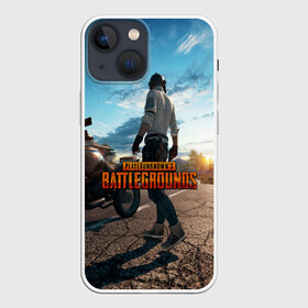 Чехол для iPhone 13 mini с принтом PlayerUnknowns Battlegrounds ,  |  | action | battlegrounds | chiken | game | online | playerunknown’s | pubg | игры | камуфляж | курица | наемники | огонь | пабг | пубг | сковорода | солдаты | шутер