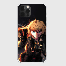 Чехол для iPhone 12 Pro Max с принтом Youjo Senki , Силикон |  | Тематика изображения на принте: anime | manga | tanya | the military chronicles of a little girl | the saga of tanya the evil | youjo senki | аниме | военная хроника маленькой девочки | манга | таня фон дегручав