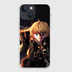 Чехол для iPhone 13 mini с принтом Youjo Senki ,  |  | anime | manga | tanya | the military chronicles of a little girl | the saga of tanya the evil | youjo senki | аниме | военная хроника маленькой девочки | манга | таня фон дегручав