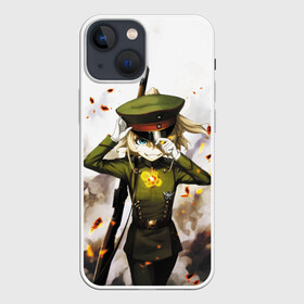 Чехол для iPhone 13 mini с принтом Военная хроника маленькой ,  |  | anime | manga | tanya | the military chronicles of a little girl | the saga of tanya the evil | youjo senki | аниме | военная хроника маленькой девочки | манга | таня фон дегручав