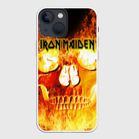 Чехол для iPhone 13 mini с принтом Iron Maiden ,  |  | бас | британия | брюс дикинсон | гитара | группа | дева | железная | метал | нико макбрэйн | рок | стив харрис | хеви | яник герс