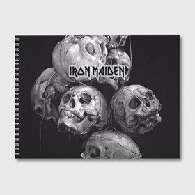 Альбом для рисования с принтом Iron Maiden , 100% бумага
 | матовая бумага, плотность 200 мг. | бас | британия | брюс дикинсон | гитара | группа | дева | железная | метал | нико макбрэйн | рок | стив харрис | хеви | яник герс