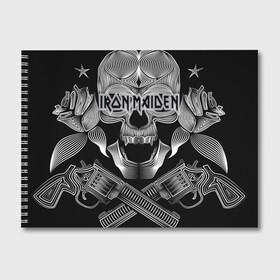 Альбом для рисования с принтом Iron Maiden , 100% бумага
 | матовая бумага, плотность 200 мг. | бас | британия | брюс дикинсон | гитара | группа | дева | железная | метал | нико макбрэйн | рок | стив харрис | хеви | яник герс