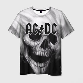 Мужская футболка 3D с принтом AC/DC , 100% полиэфир | прямой крой, круглый вырез горловины, длина до линии бедер | Тематика изображения на принте: австралийская | ангус янг | блюз | группа | малькольм янг | рок | рок н ролл | стиви янг | хард