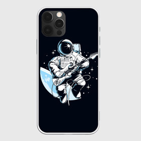 Чехол для iPhone 12 Pro Max с принтом Space rock , Силикон |  | astronaut | cosmos | glare | guitar | infinity | music | planet | reflection | space suit | stars | sun | universe | астронавт | бесконечность | блик | вселенная | гитара | звезды | космонавт | космос | музыка | отражение | планета | рисунок | рок
