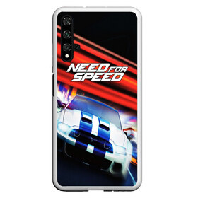 Чехол для Honor 20 с принтом NEDD FOR SPEED , Силикон | Область печати: задняя сторона чехла, без боковых панелей | auto | game art | lamborghini | lamborghini murcielago | murcielago | need for speed payback | nfs | nfs carbon | payback | the carbon | transport  vehicles | авто | гонки | карбон | машина