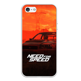 Чехол для iPhone 5/5S матовый с принтом NEED FOR SPEED , Силикон | Область печати: задняя сторона чехла, без боковых панелей | auto | game art | need for speed payback | nfs | nfs carbon | payback | sport | the carbon | transport | авто | гонки | карбон | машина | спорт | уличные гонки