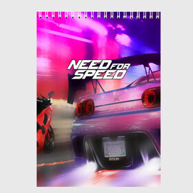 Скетчбук с принтом NEED FOR SPEED , 100% бумага
 | 48 листов, плотность листов — 100 г/м2, плотность картонной обложки — 250 г/м2. Листы скреплены сверху удобной пружинной спиралью | auto | game art | need for speed payback | nfs | nfs carbon | payback | sport | the carbon | transport | авто | гонки | карбон | машина | нфс | спорт | уличные гонки