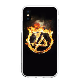 Чехол для iPhone XS Max матовый с принтом Linkin Park , Силикон | Область печати: задняя сторона чехла, без боковых панелей | американская | группа | линкин | майк шинода | метал | музыка | ню | парк | поп | рок | рэп | феникс фаррелл | честер беннингтон | электроник
