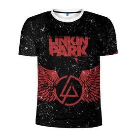Мужская футболка 3D спортивная с принтом Linkin Park , 100% полиэстер с улучшенными характеристиками | приталенный силуэт, круглая горловина, широкие плечи, сужается к линии бедра | американская | группа | линкин | майк шинода | метал | музыка | ню | парк | поп | рок | рэп | феникс фаррелл | честер беннингтон | электроник