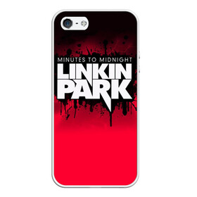 Чехол для iPhone 5/5S матовый с принтом Linkin Park , Силикон | Область печати: задняя сторона чехла, без боковых панелей | американская | группа | линкин | майк шинода | метал | музыка | ню | парк | поп | рок | рэп | феникс фаррелл | честер беннингтон | электроник