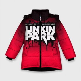 Зимняя куртка для девочек 3D с принтом Linkin Park , ткань верха — 100% полиэстер; подклад — 100% полиэстер, утеплитель — 100% полиэстер. | длина ниже бедра, удлиненная спинка, воротник стойка и отстегивающийся капюшон. Есть боковые карманы с листочкой на кнопках, утяжки по низу изделия и внутренний карман на молнии. 

Предусмотрены светоотражающий принт на спинке, радужный светоотражающий элемент на пуллере молнии и на резинке для утяжки. | американская | группа | линкин | майк шинода | метал | музыка | ню | парк | поп | рок | рэп | феникс фаррелл | честер беннингтон | электроник
