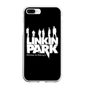 Чехол для iPhone 7Plus/8 Plus матовый с принтом Linkin Park , Силикон | Область печати: задняя сторона чехла, без боковых панелей | американская | группа | линкин | майк шинода | метал | музыка | ню | парк | поп | рок | рэп | феникс фаррелл | честер беннингтон | электроник