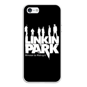 Чехол для iPhone 5/5S матовый с принтом Linkin Park , Силикон | Область печати: задняя сторона чехла, без боковых панелей | американская | группа | линкин | майк шинода | метал | музыка | ню | парк | поп | рок | рэп | феникс фаррелл | честер беннингтон | электроник