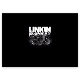 Поздравительная открытка с принтом Linkin Park , 100% бумага | плотность бумаги 280 г/м2, матовая, на обратной стороне линовка и место для марки
 | американская | группа | линкин | майк шинода | метал | музыка | ню | парк | поп | рок | рэп | феникс фаррелл | честер беннингтон | электроник