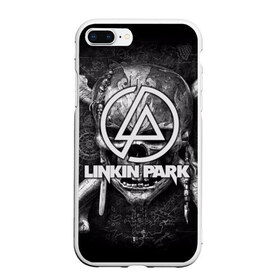 Чехол для iPhone 7Plus/8 Plus матовый с принтом Linkin Park , Силикон | Область печати: задняя сторона чехла, без боковых панелей | американская | группа | линкин | майк шинода | метал | музыка | ню | парк | поп | рок | рэп | феникс фаррелл | честер беннингтон | электроник