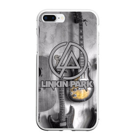 Чехол для iPhone 7Plus/8 Plus матовый с принтом Linkin Park , Силикон | Область печати: задняя сторона чехла, без боковых панелей | американская | группа | линкин | майк шинода | метал | музыка | ню | парк | поп | рок | рэп | феникс фаррелл | честер беннингтон | электроник