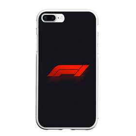 Чехол для iPhone 7Plus/8 Plus матовый с принтом Formula 1 Logo , Силикон | Область печати: задняя сторона чехла, без боковых панелей | Тематика изображения на принте: formula | лого | формула