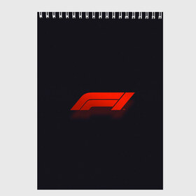 Скетчбук с принтом Formula 1 Logo , 100% бумага
 | 48 листов, плотность листов — 100 г/м2, плотность картонной обложки — 250 г/м2. Листы скреплены сверху удобной пружинной спиралью | formula | лого | формула