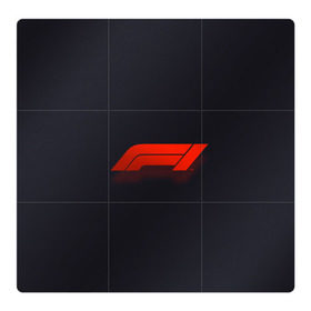 Магнитный плакат 3Х3 с принтом Formula 1 Logo  , Полимерный материал с магнитным слоем | 9 деталей размером 9*9 см | Тематика изображения на принте: formula | лого | формула