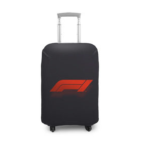 Чехол для чемодана 3D с принтом Formula 1 Logo , 86% полиэфир, 14% спандекс | двустороннее нанесение принта, прорези для ручек и колес | formula | лого | формула