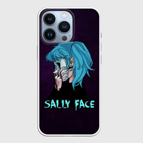 Чехол для iPhone 13 Pro с принтом Sally Face ,  |  | sally face | игра | компьютерная игра | лицо | маска | протез | салли фейс | школа | шрамы