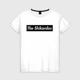 Женская футболка хлопок с принтом The Shikardos , 100% хлопок | прямой крой, круглый вырез горловины, длина до линии бедер, слегка спущенное плечо | бест | заебест | замечательно | клёво | супер | шикардос | шикарно