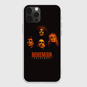 Чехол для iPhone 12 Pro Max с принтом Queen Bohemian Rhapsody , Силикон |  | Тематика изображения на принте: queen | брайан мэи | британская | группа | джон дикон | королева | роджер тейлор | рок | фредди меркьюри