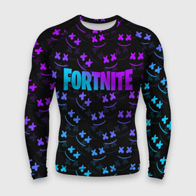 Мужской рашгард 3D с принтом FORTNITE MARSHMELLO NEON ,  |  | 2019 | armor | armour | cybersport | esport | fortnite | game | llama | logo | броня | игра | киберспорт | лама | фиолетовый | фирменные цвета | фортнайт