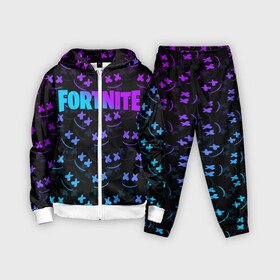 Детский костюм 3D с принтом FORTNITE MARSHMELLO NEON ,  |  | 2019 | armor | armour | cybersport | esport | fortnite | game | llama | logo | броня | игра | киберспорт | лама | фиолетовый | фирменные цвета | фортнайт