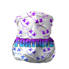 Бандана-труба 3D с принтом FORTNITE x MARSHMELLO , 100% полиэстер, ткань с особыми свойствами — Activecool | плотность 150‒180 г/м2; хорошо тянется, но сохраняет форму | 2019 | armor | armour | cybersport | esport | fortnite | game | llama | logo | броня | игра | киберспорт | лама | фиолетовый | фирменные цвета | фортнайт