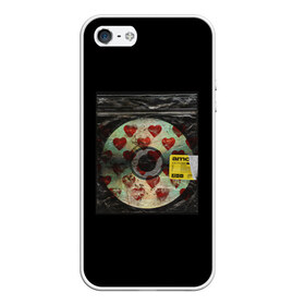 Чехол для iPhone 5/5S матовый с принтом Bring Me The Horizon - AMO , Силикон | Область печати: задняя сторона чехла, без боковых панелей | album | bmth | bring me the horizon | cover | metal | rock | альбом | метал | музыка | обложка | рок