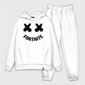 Мужской костюм хлопок OVERSIZE с принтом FORTNITE x MARSHMELLO ,  |  | 2019 | armor | armour | cybersport | esport | fortnite | game | llama | logo | броня | игра | киберспорт | лама | фиолетовый | фирменные цвета | фортнайт