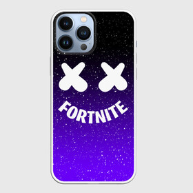 Чехол для iPhone 13 Pro Max с принтом FORTNITE x MARSHMELLO | ФОРТНАЙТ ,  |  | 2019 | armor | armour | cybersport | esport | fortnite | game | llama | logo | броня | игра | киберспорт | лама | фиолетовый | фирменные цвета | фортнайт