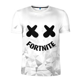 Мужская футболка 3D спортивная с принтом FORTNITE x MARSHMELLO , 100% полиэстер с улучшенными характеристиками | приталенный силуэт, круглая горловина, широкие плечи, сужается к линии бедра | 2019 | armor | armour | cybersport | esport | fortnite | game | llama | logo | броня | игра | киберспорт | лама | фиолетовый | фирменные цвета | фортнайт