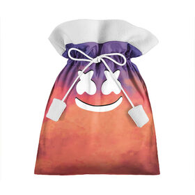 Подарочный 3D мешок с принтом Marchmello Sky , 100% полиэстер | Размер: 29*39 см | chris comstock | electronic | joytime iii | marshmallow | marshmello | клубная | маршмелло | маршмеллоу | электронная музыка