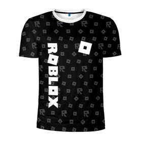 Мужская футболка 3D спортивная с принтом ROBLOX , 100% полиэстер с улучшенными характеристиками | приталенный силуэт, круглая горловина, широкие плечи, сужается к линии бедра | game | gamer | logo | minecraft | roblox | simulator | игра | конструктор | лого | симулятор | строительство | фигура